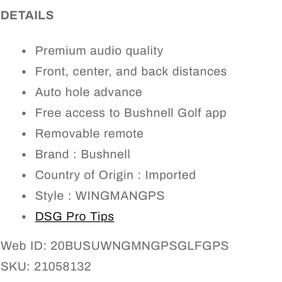 Bushnell Wingman 2 golfing range finder Bluetooth speaker with remote - Picture 7 of 8